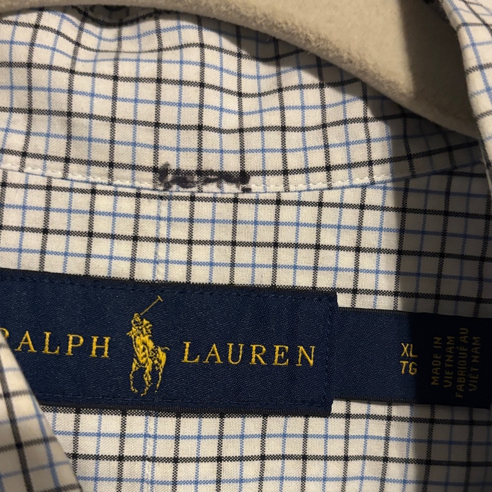 Ralph Lauren long sleeve button down shirt size XL - Picture 2 of 8